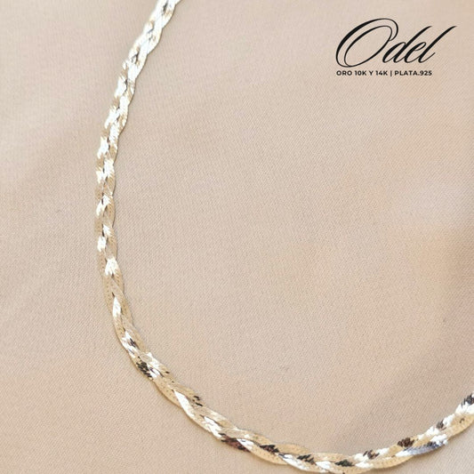 Collar Trenzado - Plata .925